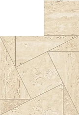 Atlas Concorde Marvel Travertine Mosaico Tessellation Sand Matt 22x26 / Атлас Конкорд Марвел Травертине Мосаико Тесселлатион Сэнд Матт 22x26 